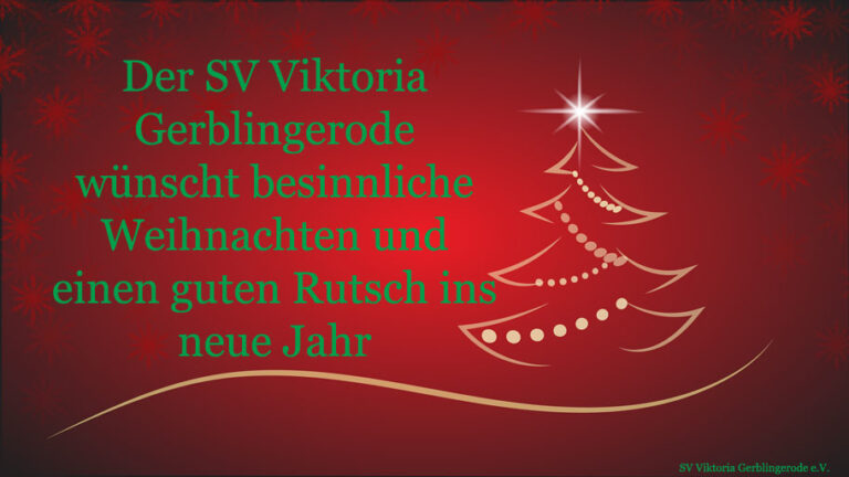 Read more about the article Fröhliche Weihnachten und bleibt gesund!