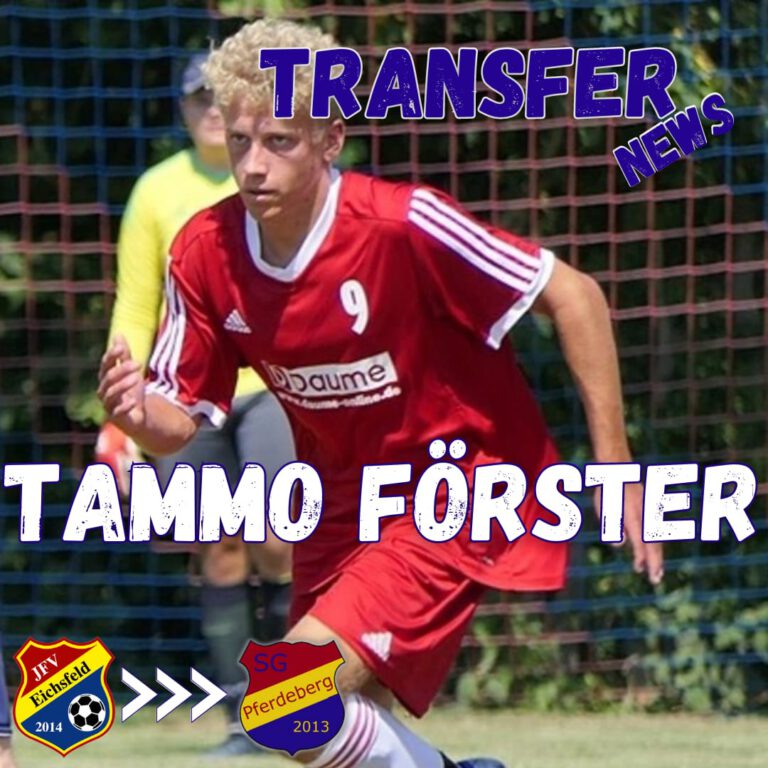 Read more about the article Tammo Förster kommt vom JFV Eichsfeld