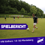 Spielbericht: VfB Südharz SG Pferdeberg 1:0 (1:0)