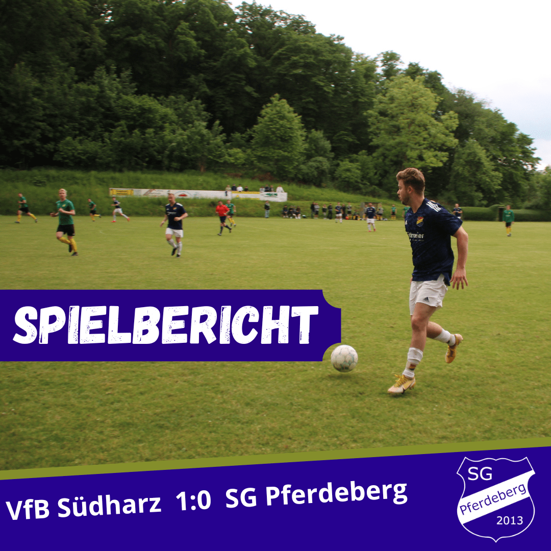 You are currently viewing Spielbericht: VfB Südharz SG Pferdeberg 1:0 (1:0)