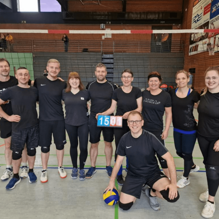 Read more about the article 4. Platz beim Volleyballturnier des TV Jahn