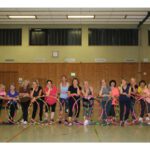 Hula-Hoop beim Aerobic