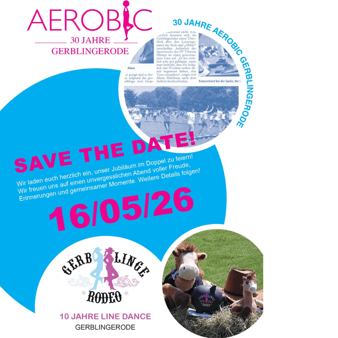Mehr über den Artikel erfahren SAVE THE DATE: Jubiläumsfeier im Mai 2026