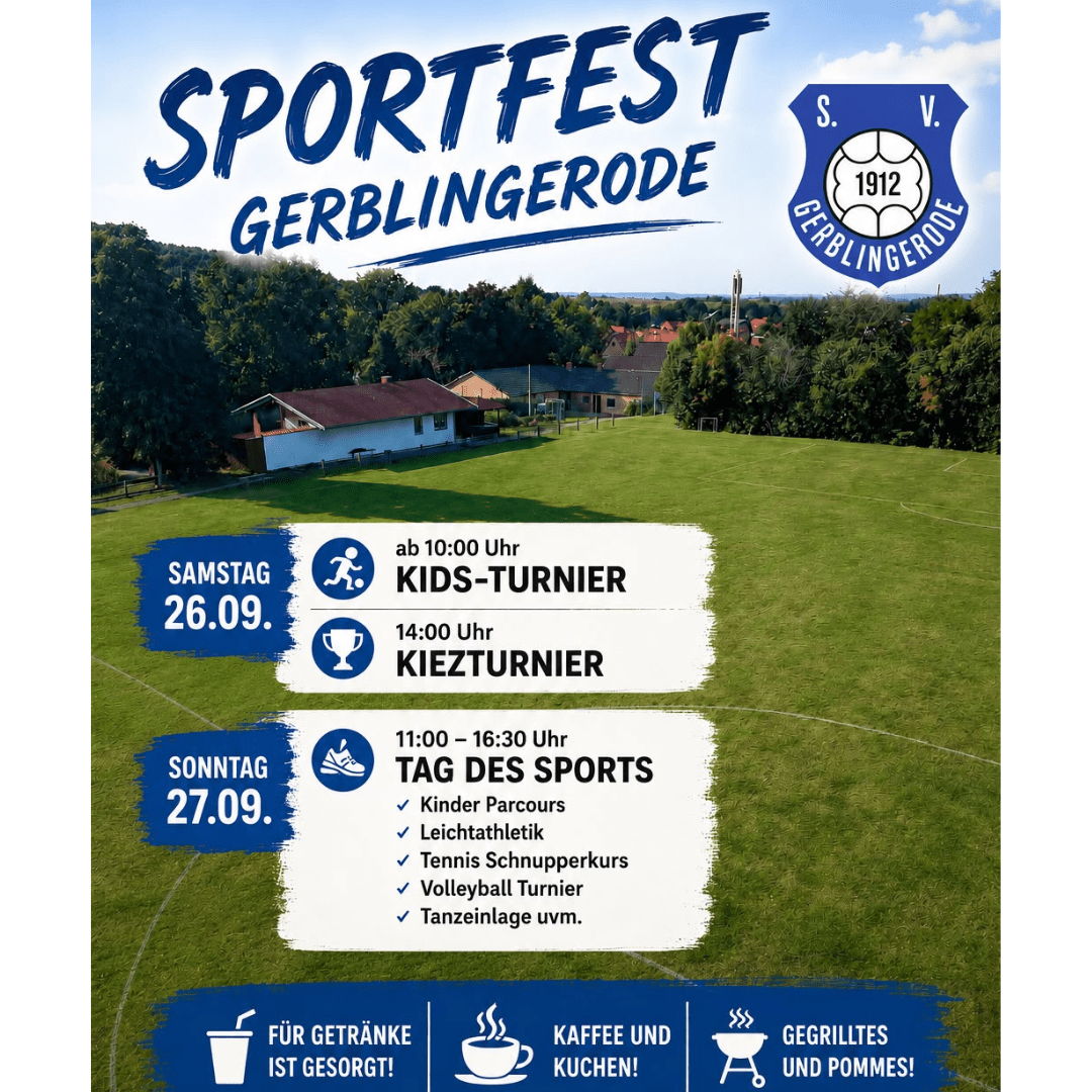 Du betrachtest gerade Einladung Sportfest 2026